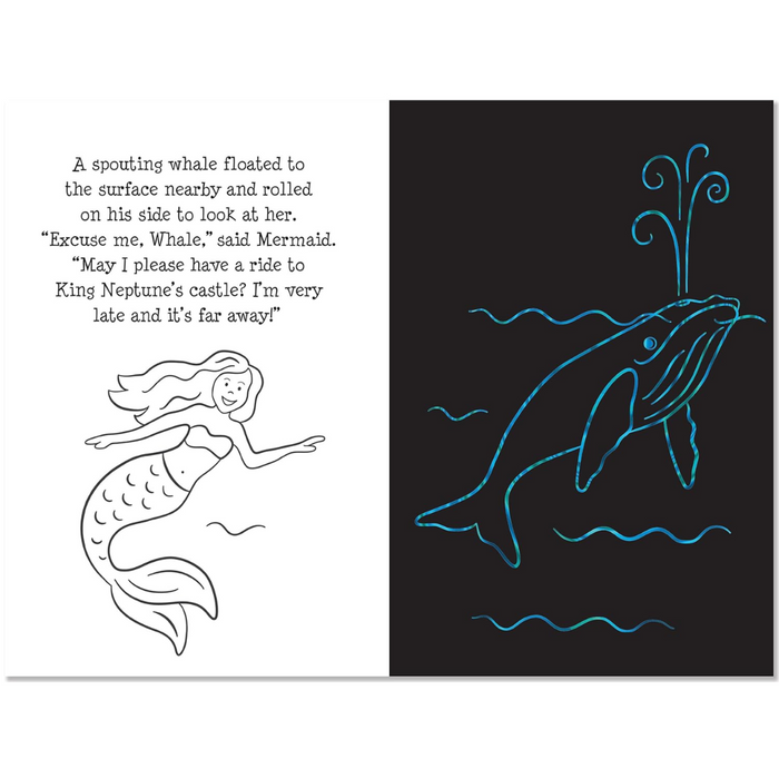 Mermaid Adventure Scratch and Sketch Book
