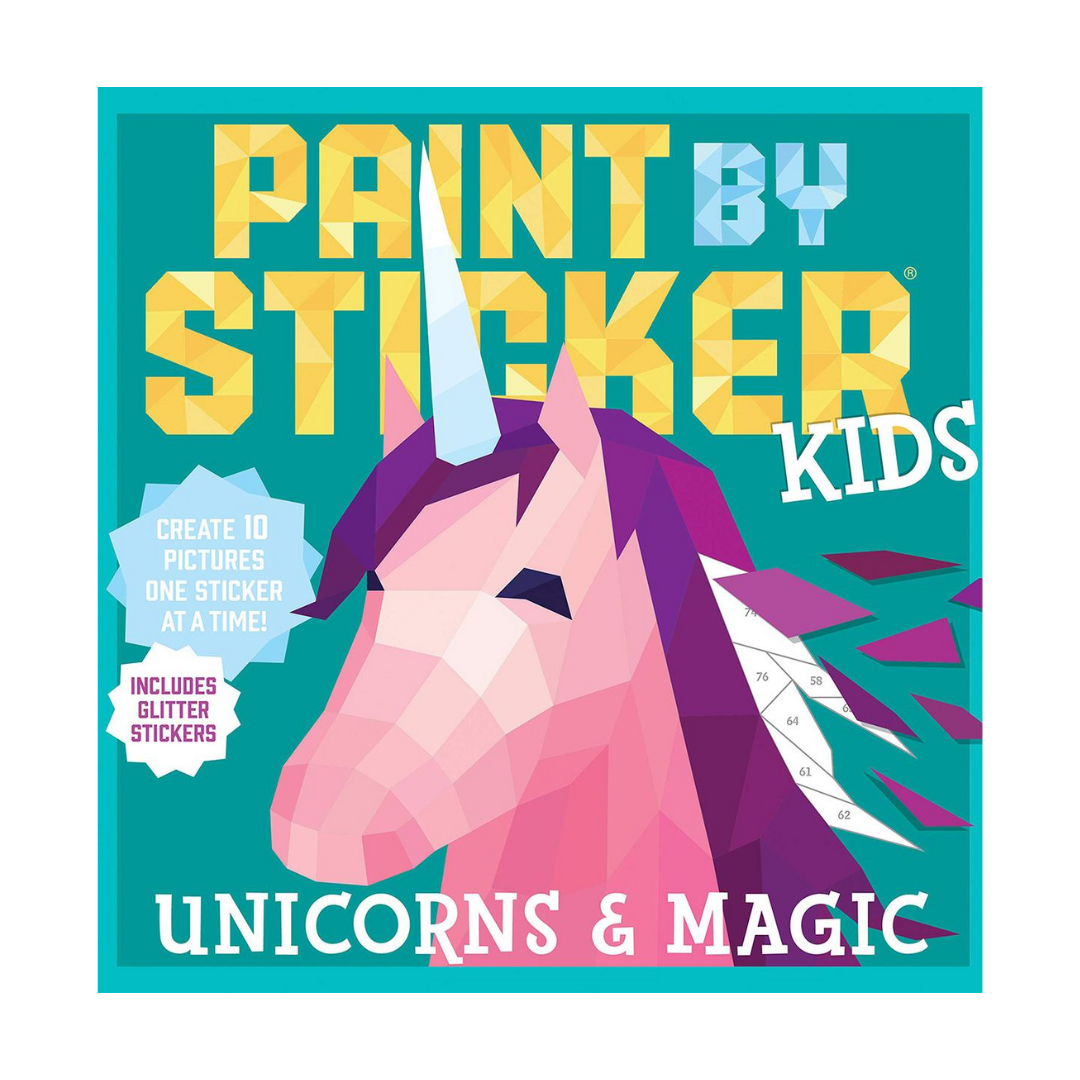 Paint by Sticker Kids: Unicorns & Magic