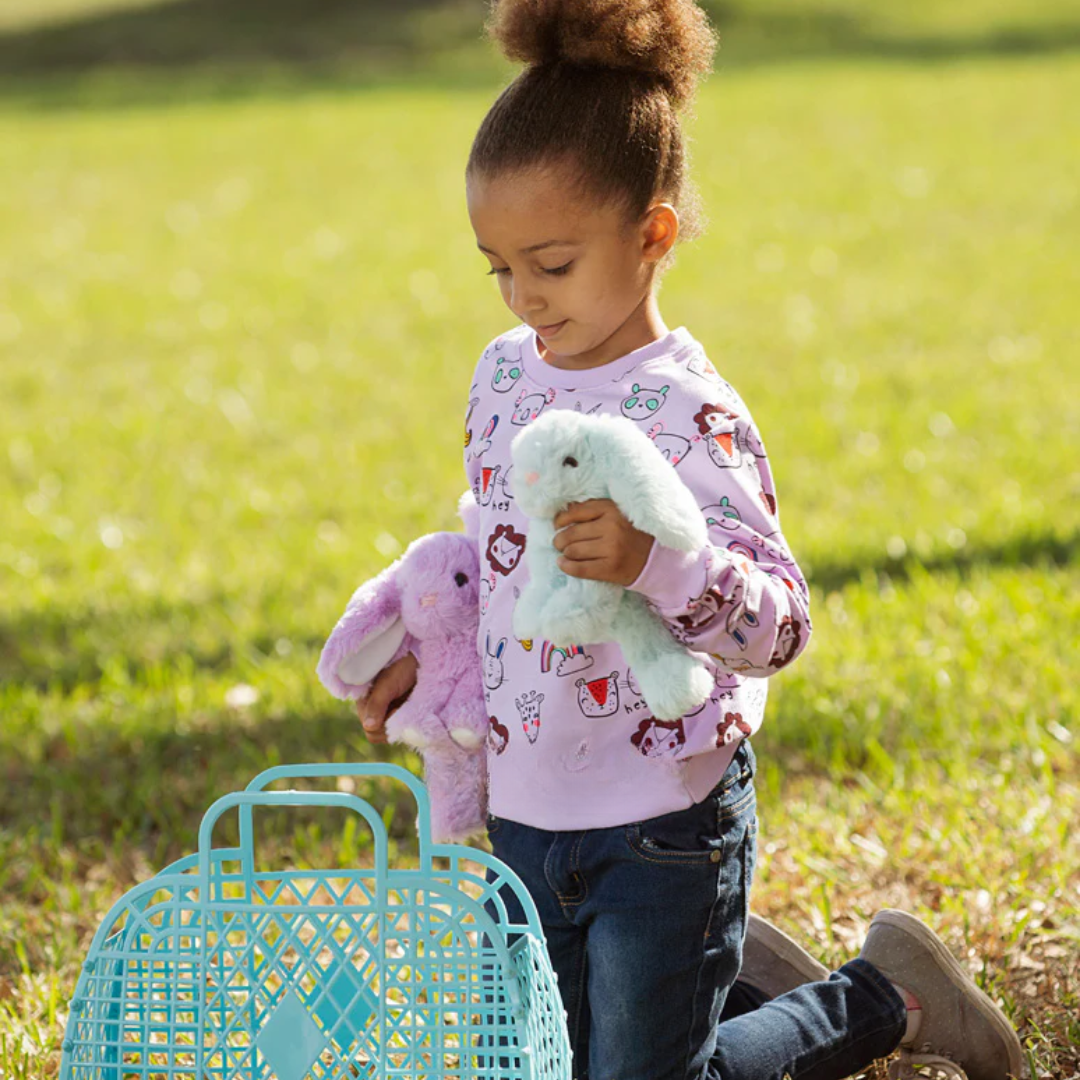 Bright Mini Soft  Plush Bunny Assortment