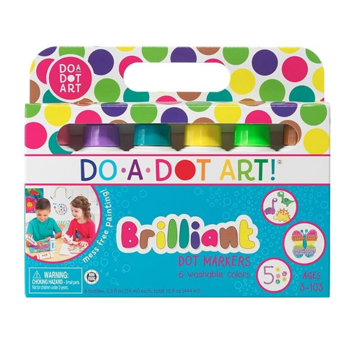 Do A Dot BRILLIANT Dot Markers 6 PACK
