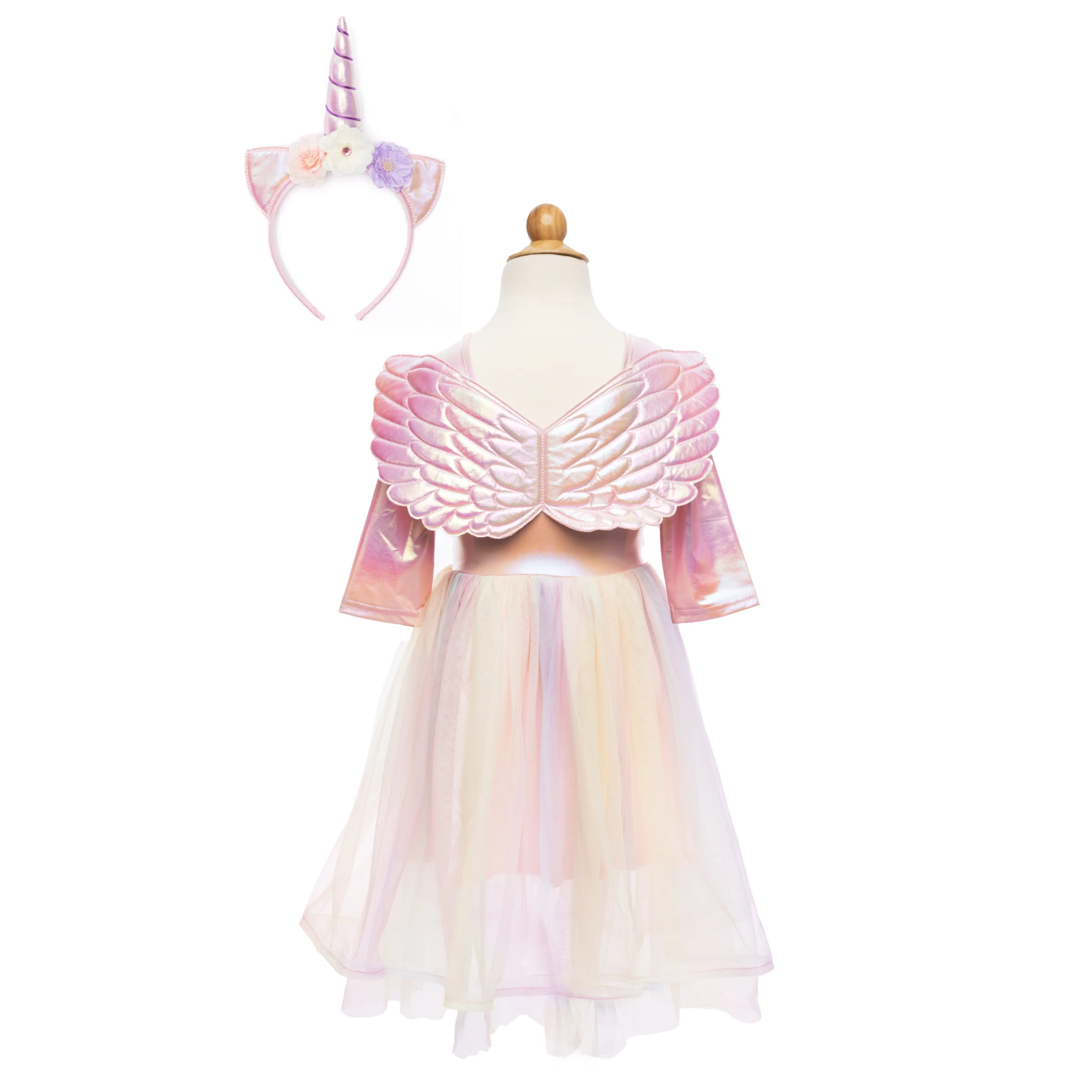 Alicorn Dress with Wings & Headband