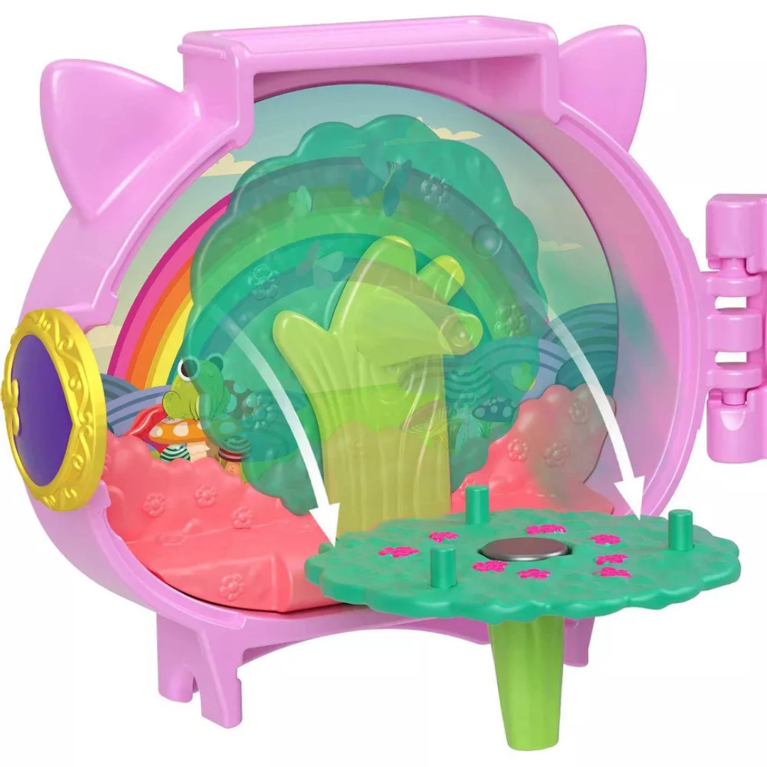 Polly Pocket Pet Connects Stackable Compact Playset - Assorted