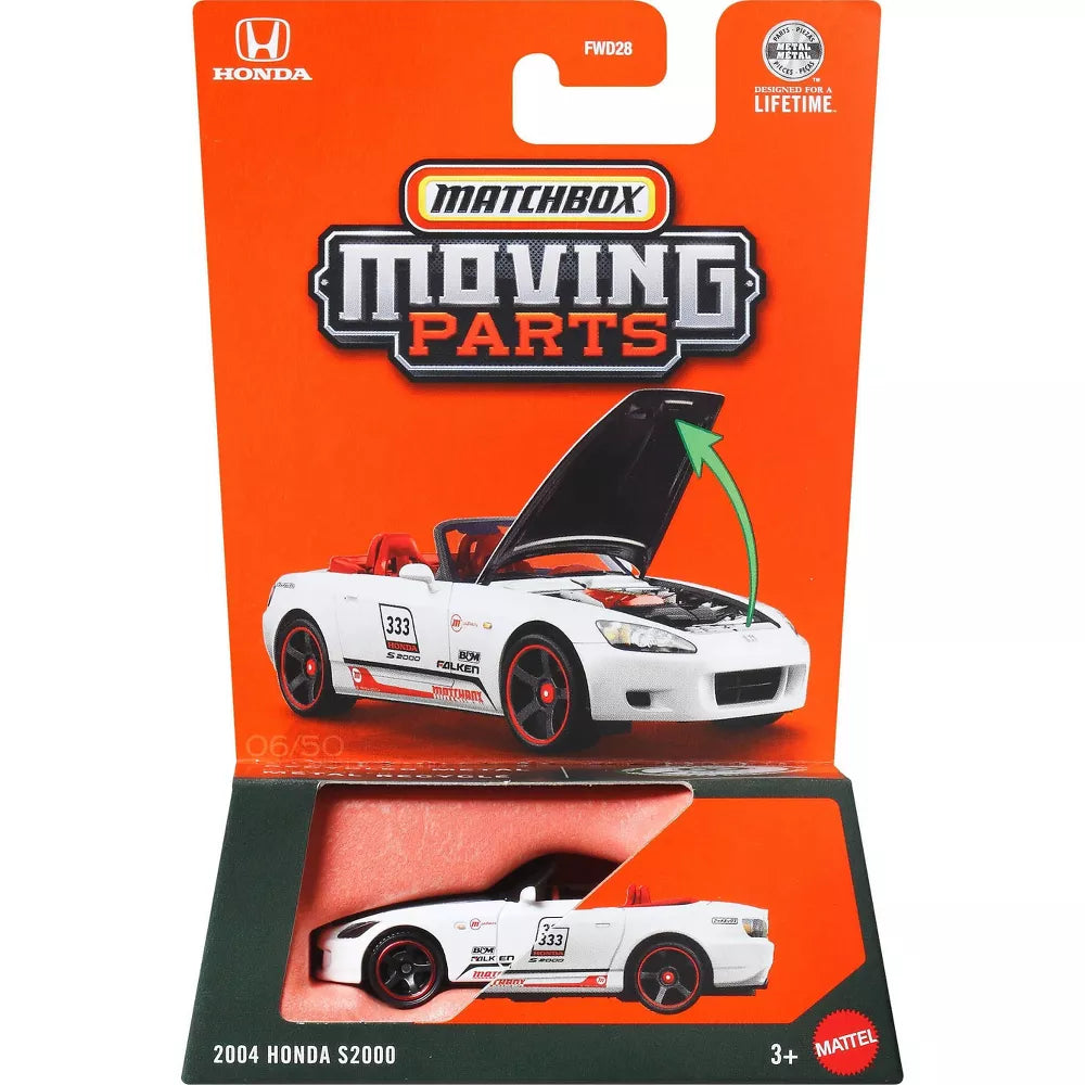 Matchobox Cars Moving Parts