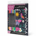 Brea Reese Vivid Color-By-Number Marker Kit Whimsical Botanicals 17 Piece