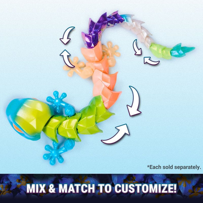 CrystaLynx Dragons Gecko 9" Action Figure