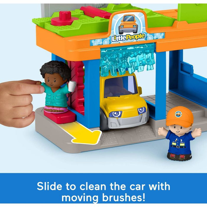 Fisher-Price Little People Fillin’ Fun Service Station Playset