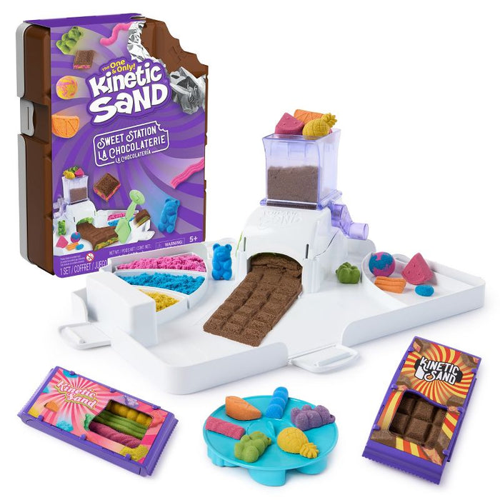 Kinetic Sand Sweet Station Candy Making Playset