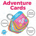 MindWare Walkie Talk-Along Scavenger Hunt Adventure Set 24 Cards