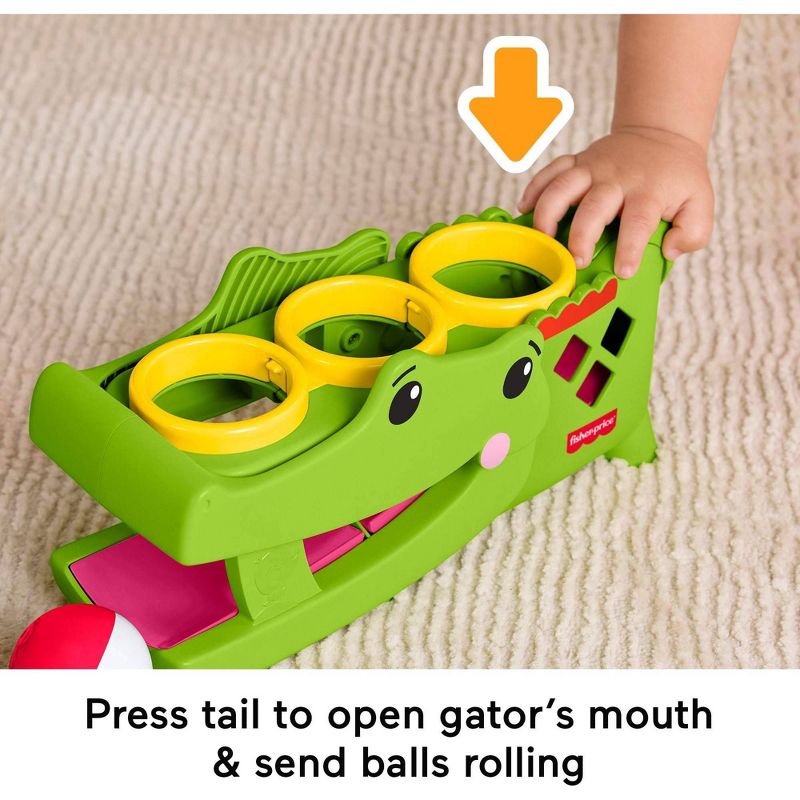 Fisher-Price Sit & Tap Rolligator Toy