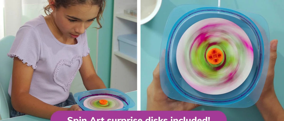 Make It Real Mini Pottery And Spin Art Studio Craft Kit