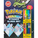 Klutz Pokémon Legendary Stained Glass Mixed Media Activity Book Set