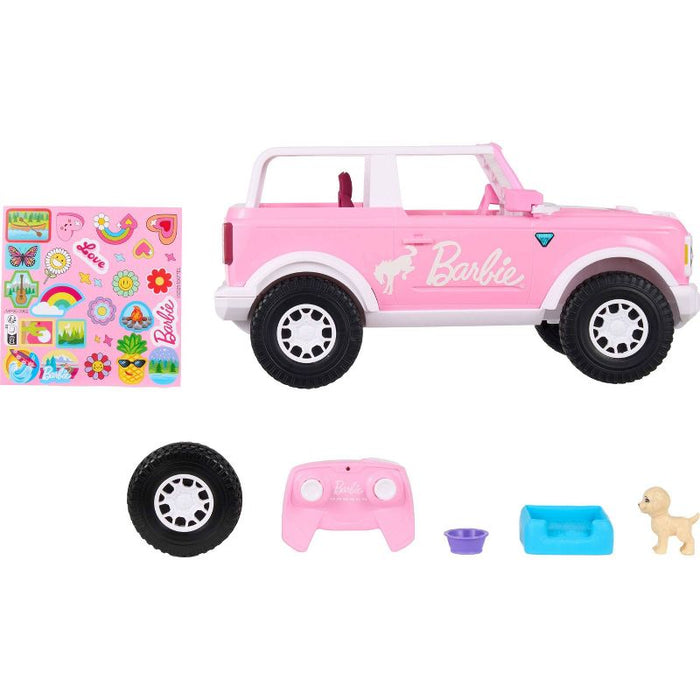 Hot Wheels RC Barbie Ford Bronco Toy Car