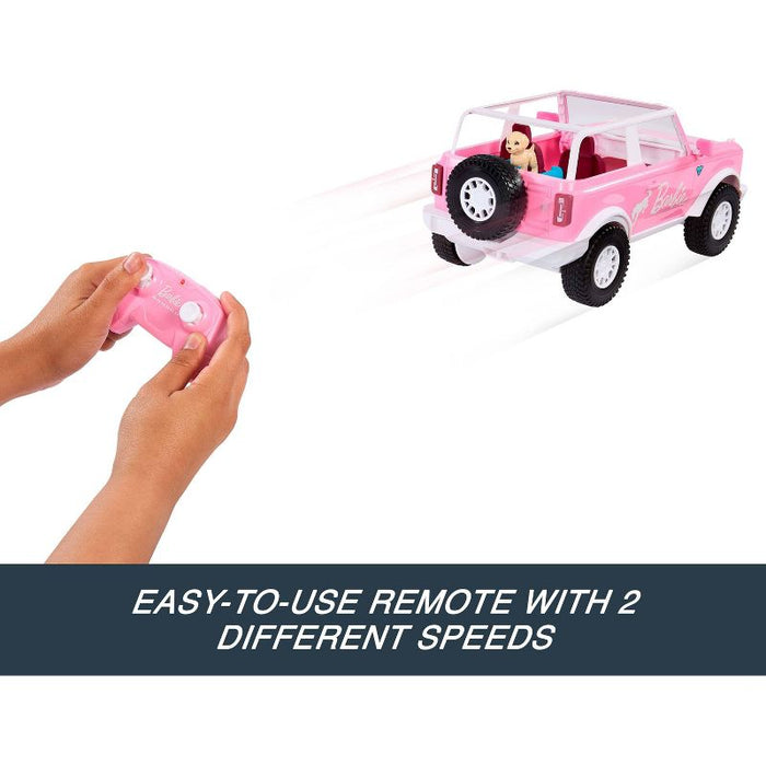 Hot Wheels RC Barbie Ford Bronco Toy Car