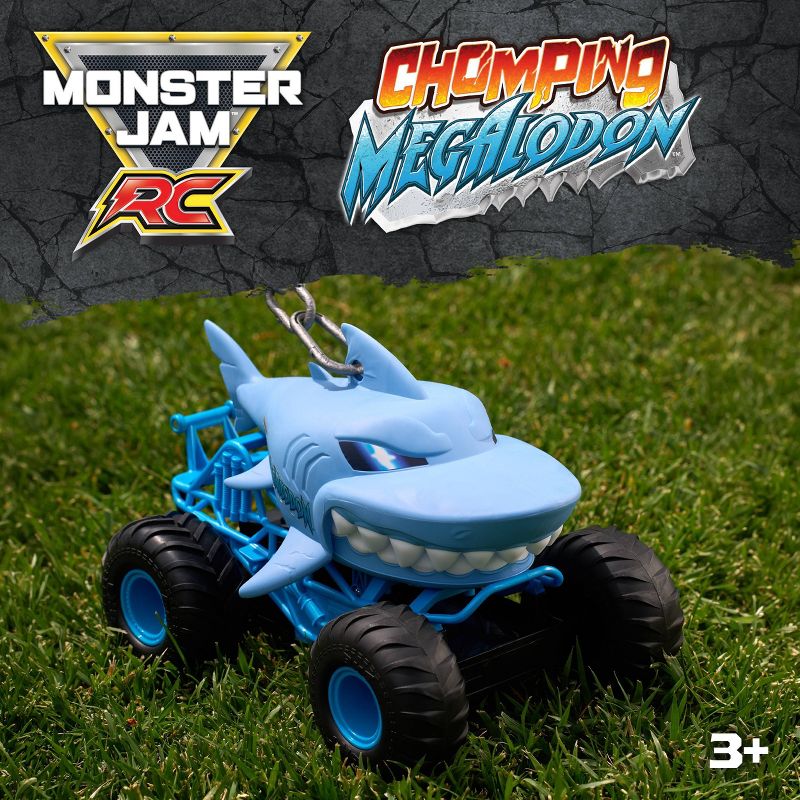 Monster Jam Chomping Megalodon 1:15 Scale Remote Control Truck