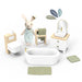 Speedy Monkey Doll House Bathroom Set with Character