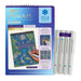 Lifelines FlowArt Dot-By-Letter Moonlit Garden Metallic Activity Kit