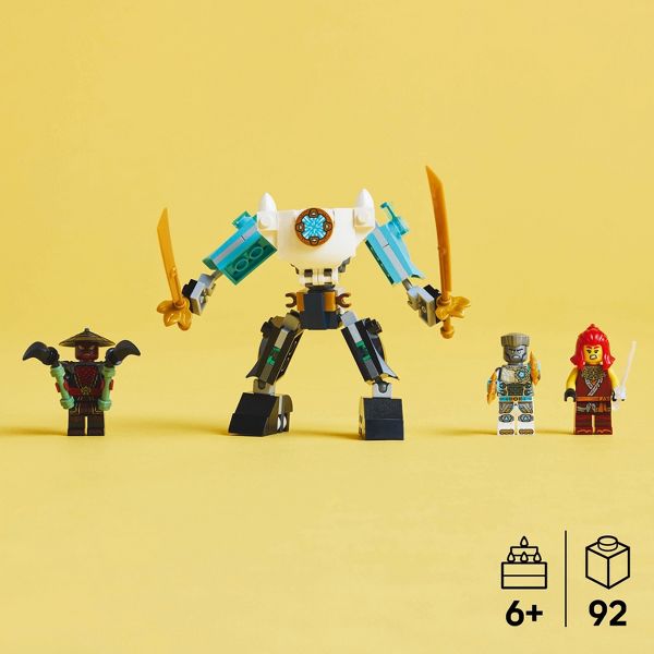 LEGO NINJAGO Zane's Battle Suit Mech Ninja Toy 71827