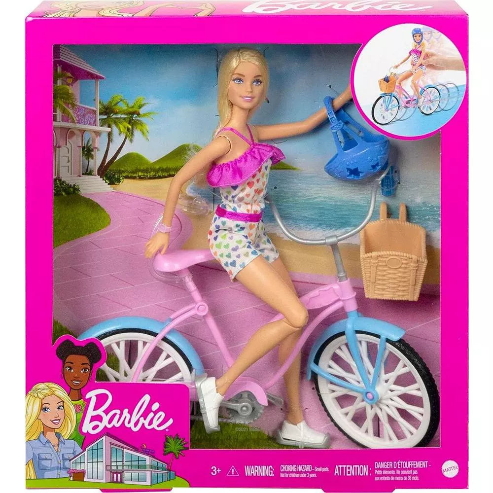 Barbie with Bike