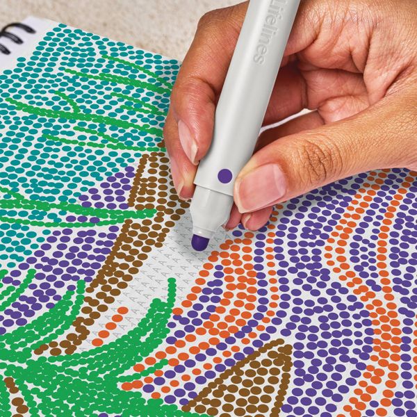 Flowart Dot Art Landscape