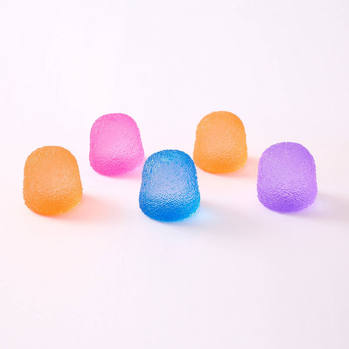 J'adore Textured Gumdrop Sensory Squeeze Toy 5pk