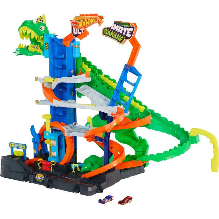 Hot Wheels City Ultimate T-Rex Garage Playset