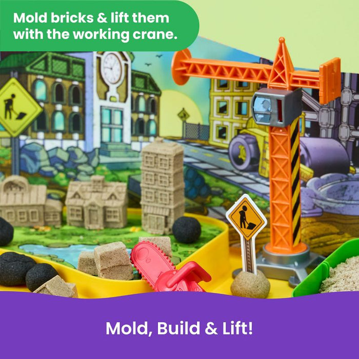 Kinetic Sand Construction Zone Playset