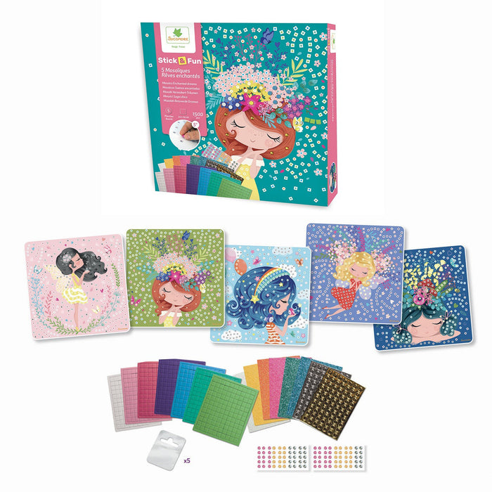 Sycomore Stick'N Fun L Mosaics Enchanted Dreams Craft Kit
