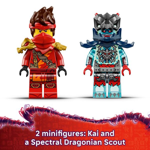 LEGO NINJAGO Kai's Motorcycle Speed Race