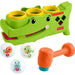 Fisher-Price Sit & Tap Rolligator Toy