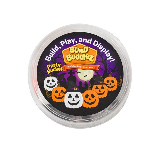 Build Buddiez Jack-O-Lantern Pumpkin Moldable Putty Craft