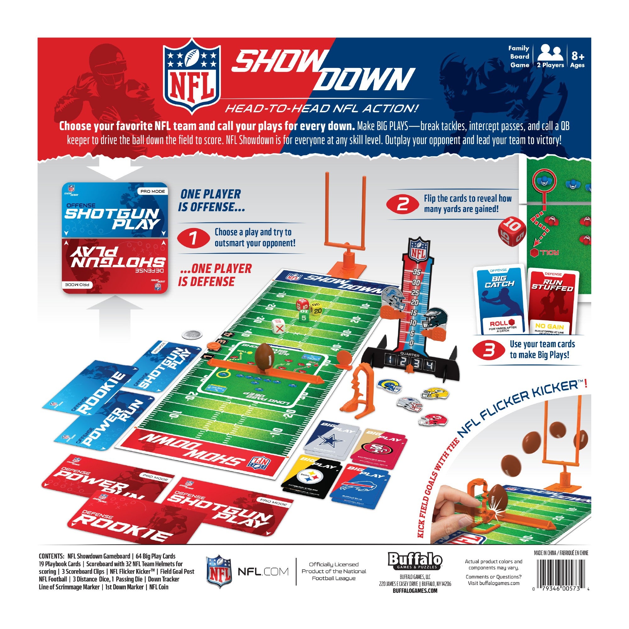Buffalo Games NFL Showdown Card Game