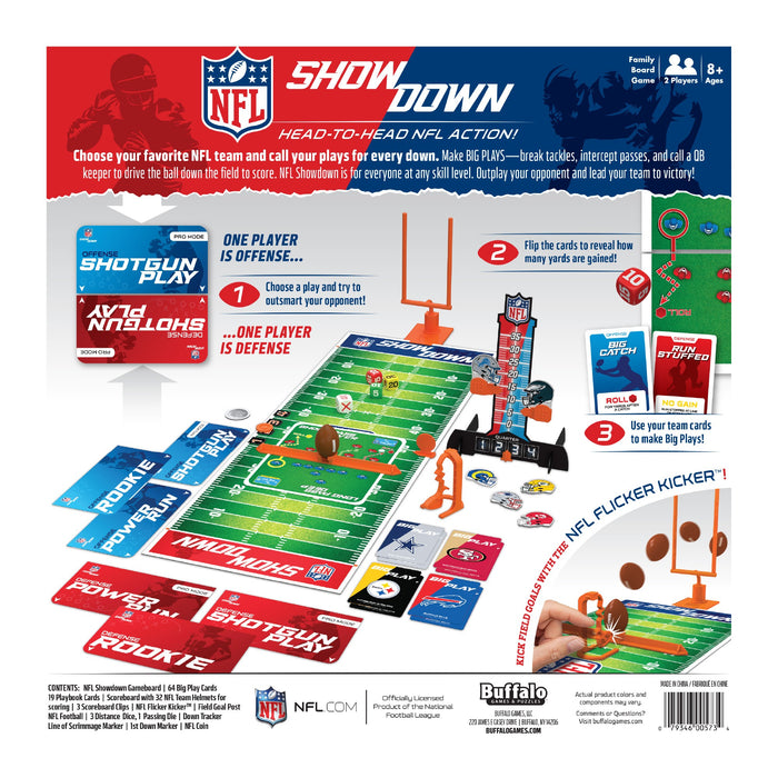 Buffalo Games NFL Showdown Card Game