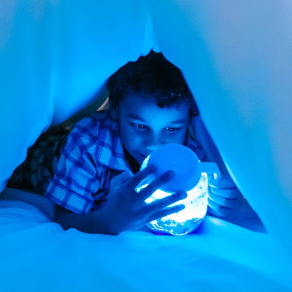 Glo Pals Red Sensory Jar