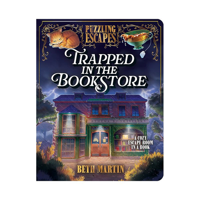 Parragon Puzzling Escapes Trapped in the Bookstore Spiral Bound Book