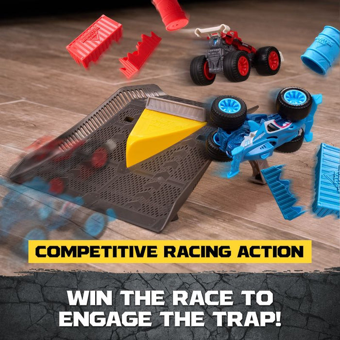 Monster Jam Monster Motors Rev Up Raceway Playset