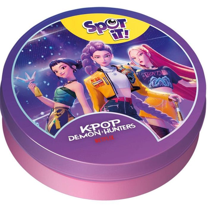Asmodee Spot It! K-Pop Demon Hunters Card Game