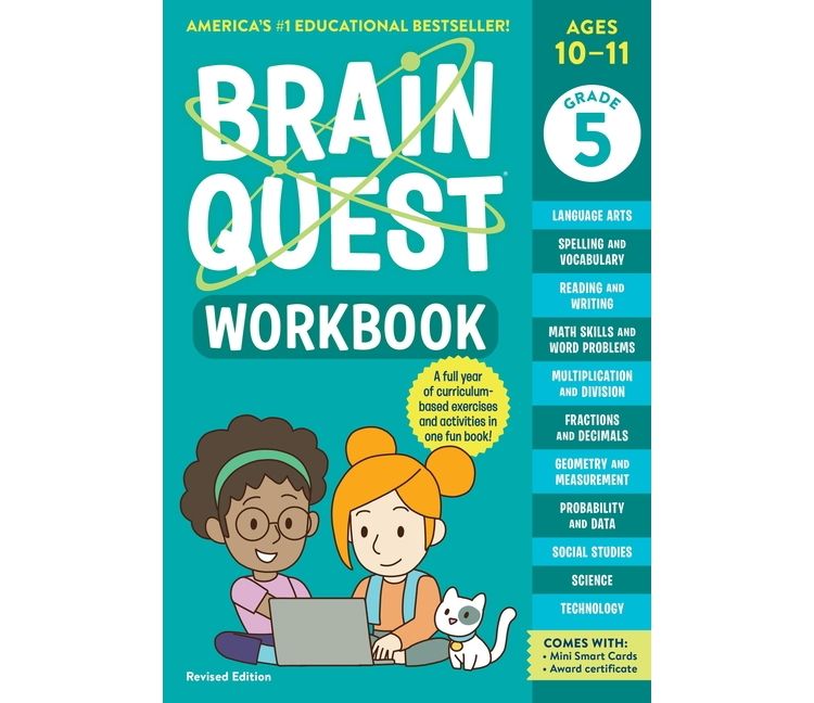 Brain Quest Workbook: 5th Grade Revised Edition