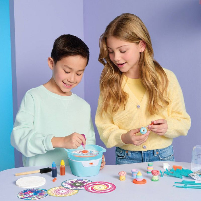 Make It Real Mini Pottery And Spin Art Studio Craft Kit
