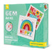 Little Yellow Bicycle Rainbow & Blooms Gem Art Kit