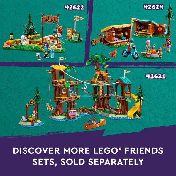 LEGO Friends Adventure Camp Water Sports Outdoor Toy Building Set 42626