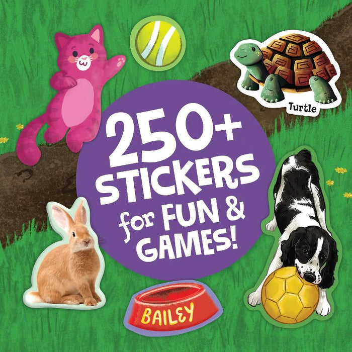 Peaceable Kingdom Pets Sticker Activity Book 200 Stickers Reusable Scenes