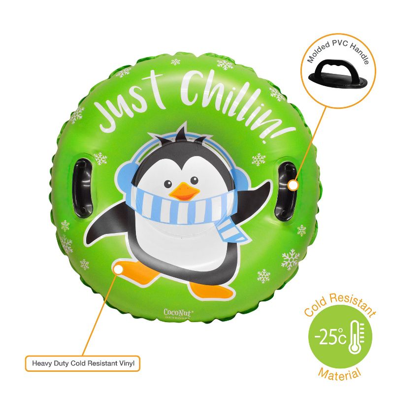 CocoNut Outdoor Junior Inflatable Snow Tube 32