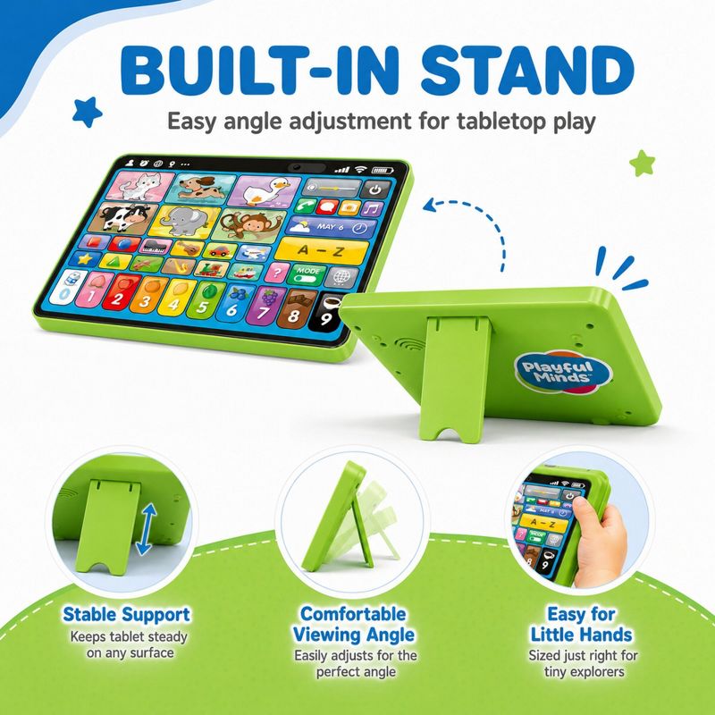 Playful Minds My First Tablet Light & Sound Learning Pad