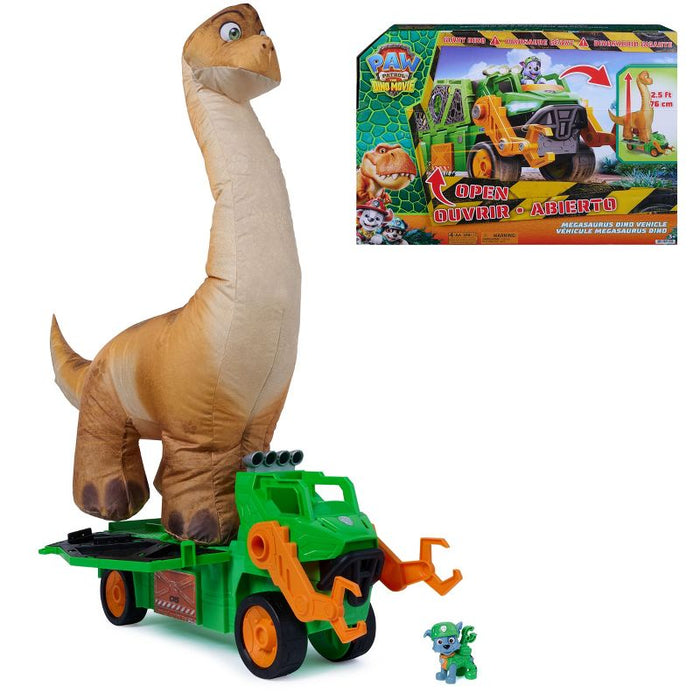 PAW Patrol Megasaurus Dino Vehicle with Rocky Figure