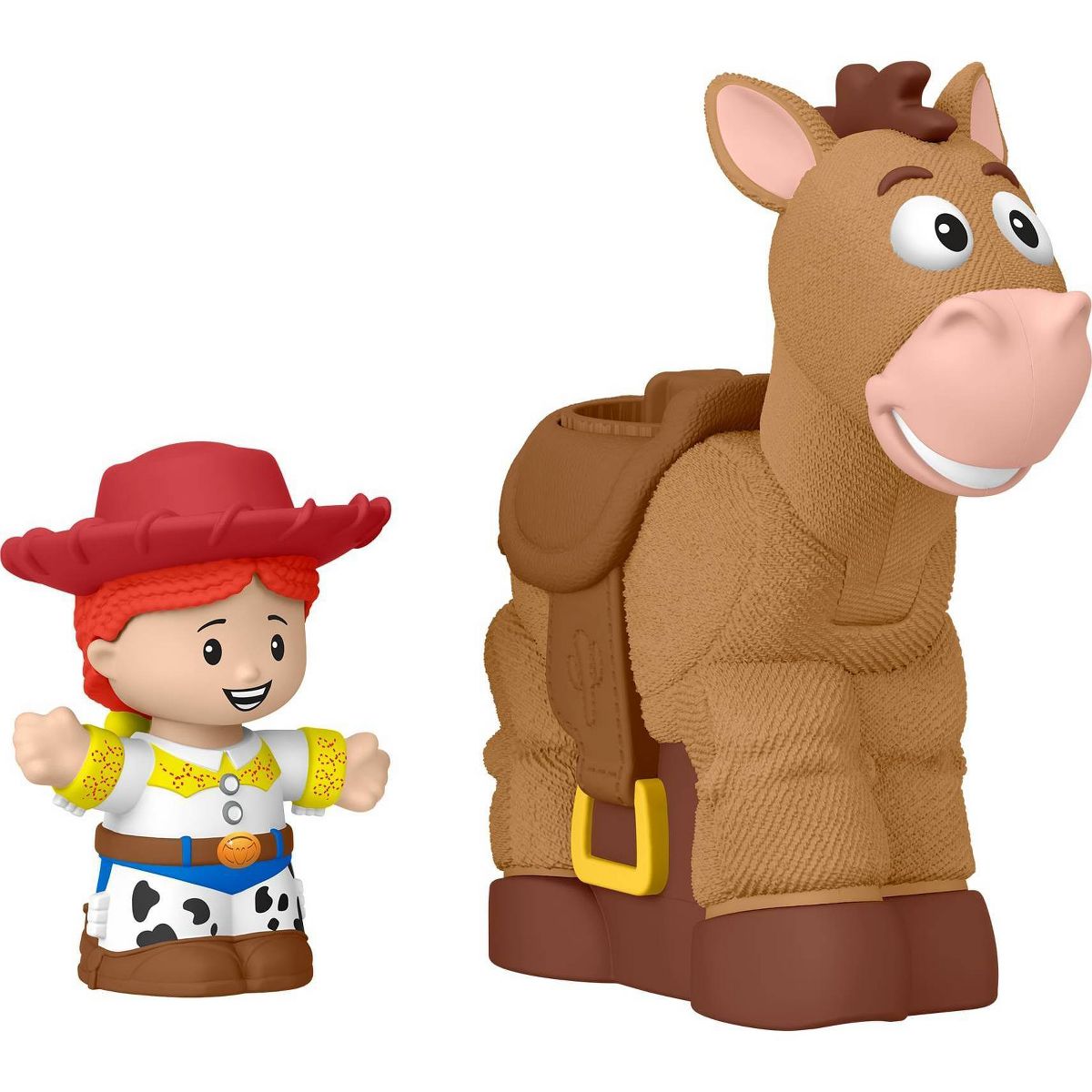Fisher-Price Little People Disney Pixar Toy Story Bobbin’ Bullseye & Jessie Toy