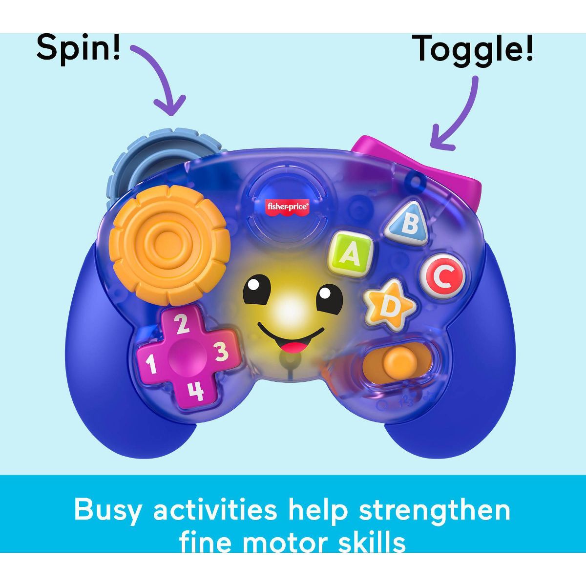 Fisher-Price Laugh & Learn Game & Learn Controller Toy