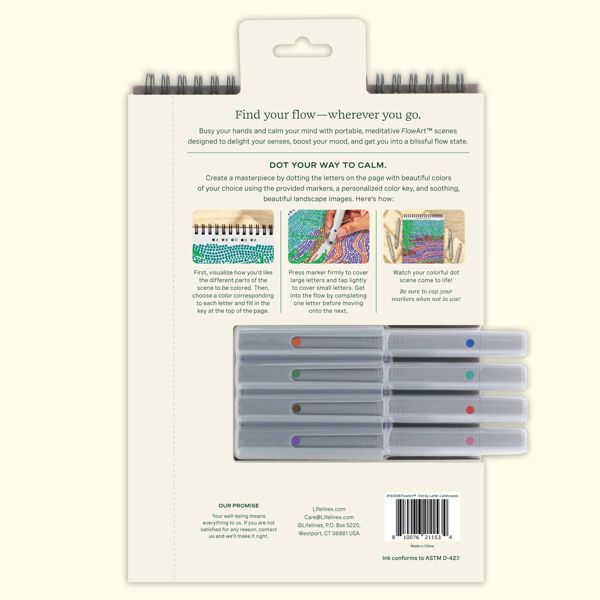 Flowart Dot Art Landscape