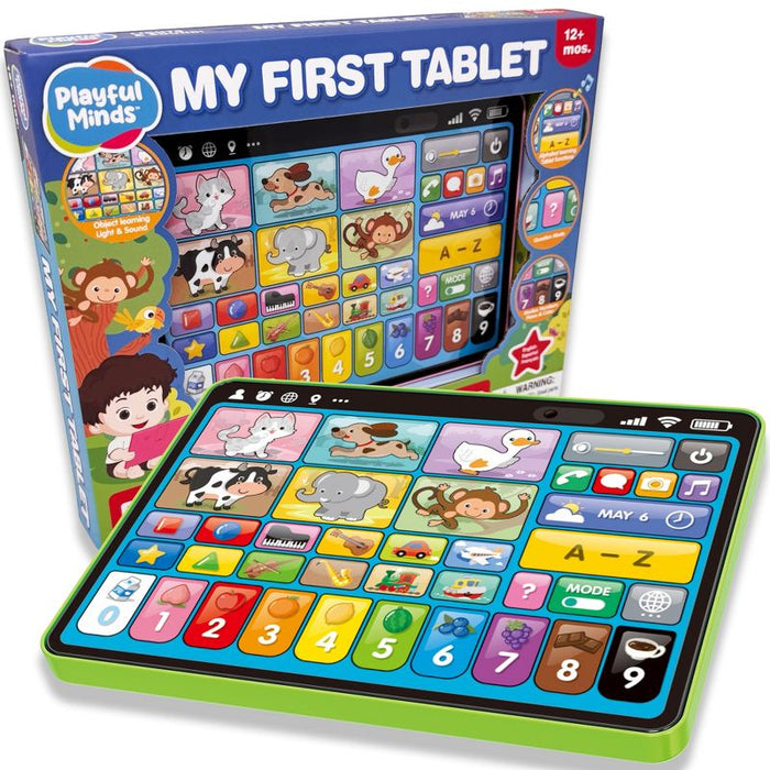 Playful Minds My First Tablet Light & Sound Learning Pad
