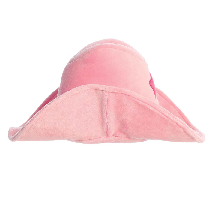 Aurora Just Sayin' Let's Go Girls Cowgirl Hat Plush Pink 11in