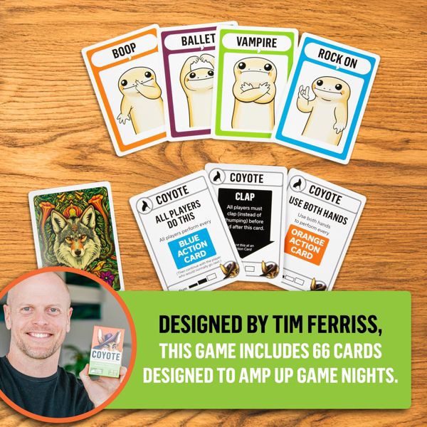 Exploding Kittens Coyote Card Game